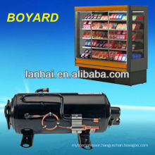 R404a horizontal rotativo compressor for refrigerated van and truck